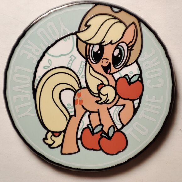 My Little Pony Blind Box Series Applejack Enamel Pin Official Lapel Badge - Picture 1 of 4